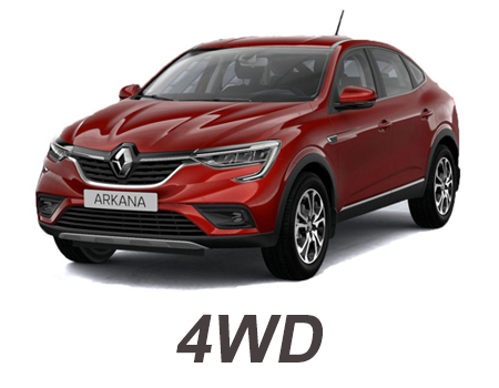 EVA автоковрики для Renault Arkana 2018-2023 (4WD) — arkana-4wd